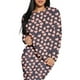 thumbnail image 3 of Conjunto de Pijama para Mujer Shendy Vendy Manga Larga Cuello Redondo con Estampado Transpirable, 3 of 4
