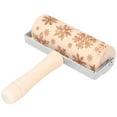 thumbnail image 3 of Filfeel Dough Roller, Wooden Embossed Rolling Pins, For Baking Cooking, 3 of 8