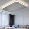 thumbnail image 2 of Vintage Dark Gray Magnetic Fluorescent Light Covers for Ceiling Lights 2x4Ft, Farmhouse Retro Solid Color Linen Texture Office Classroom Kitchen Drop Ceiling Light Covers Filters Shade Panel 4 Packs, 2 of 9