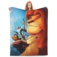 thumbnail image 2 of The Lion King Fleece Blanket Super Soft Cozy Throw Blanket Fuzzy Comfy Flannel Blanket Warm Plush Blankets And Throws For Couch, Sofa, Bed 40"X30", 2 of 7