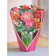 thumbnail image 6 of Paper Flower Bouquet 3D Popup Greeting Cards with Note Card & Envelope, Birthday Card, Anniversary Card, Get Well Gifts for Women, 12" Dahlia, 6 of 7