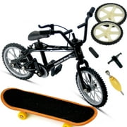 HGYCPP Mini Alloy Finger Bicycle Sport Bike Fingerboard DIY Creative Game Skateboard