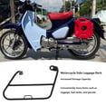 thumbnail image 4 of Luggage Rack for Super Cub C125 2019-2023, Motorcycle Side Luggage Rack, Motorcycle Trunk Luggage Rack, Increased Storage Capacity, Easy Installation, 4 of 7