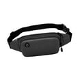 thumbnail image 5 of Abbraccia Fanny Pack Travel Pouch Phone Holder for Men Women Crossbody Bag Chest Bag Waist Pouch for Gym Fitness Walking Travel Camping Black, 5 of 9