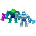 thumbnail image 2 of Heroes of Goo Jit Zu Meteor Madness Crunchy Tyro & Stretchy Battle Rock Jaw Action Figure 2-Pack, 2 of 5