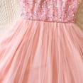 thumbnail image 5 of Gubotare Girls Birthday Dress Baby Girl Flower Dress Summer, Tutu Tulle Boho Princess Wedding Birthday Party Dresses for Infant Girls Size 6-7 (Pink,6-7 Years), 5 of 8