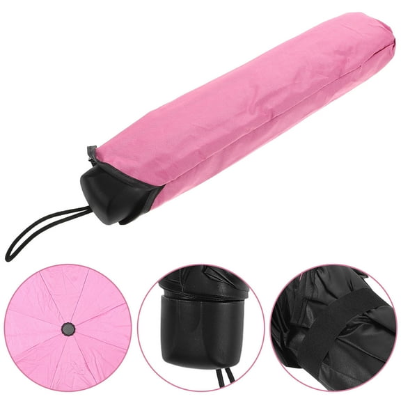 WHAMVOX  Color Changing Umbrella Parasol Umbrellas for Rain Travel Pink