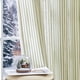 thumbnail image 1 of Cortinas jinchan mezcla de lino verde/beige 2 paneles 244x127 cm, 1 of 9