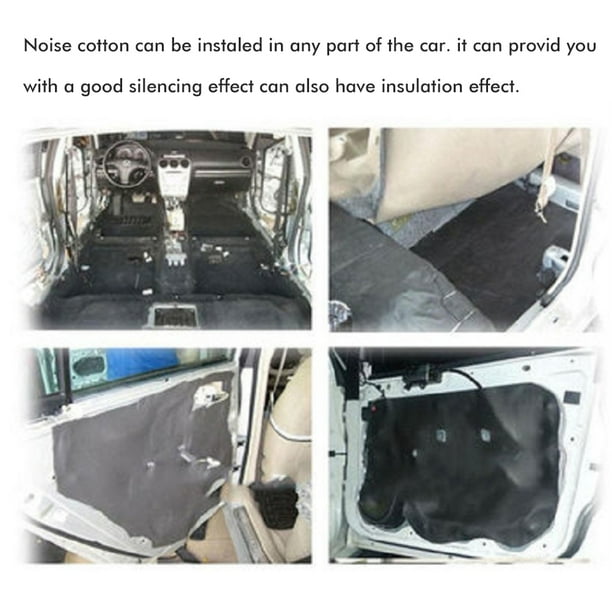 Estera Amortiguadora A Prueba De Aislamiento Acústico Térmico Para Coche, Estera Amortiguadora De Sonido Impermeable Para Coche A Prueba De Polvo ANGGREK Car Thermal Sound Insulation Proofing Deadener Mat