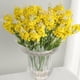 thumbnail image 1 of Ramos de seda de flores postizas de jacinto, tallos artificiales de jacinto en pack de 5 con plástico flexible para decoración, centros de mesa, bodas y arreglos florales caseros, 1 of 6