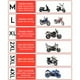 thumbnail image 3 of Funda universal para motocicleta: protección impermeable para todas las estaciones al aire libre contra, 3 of 8