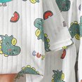 thumbnail image 4 of bwdbhd Kids Pajamas Sets Boys Girls 2-Piece Sleepwear Set Long Sleeve Casual Kids Clothes, 4 of 4