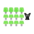 thumbnail image 3 of harper 12 Pieces Football Boot Spikes Replacement Soccer Shoe Spikes Threaded Anti Slip Green, 3 of 10