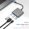 thumbnail image 2 of Adaptador multipuerto USB C a HDMI con puerto de carga 4K 10 Gbps, 2 of 7