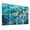 Color 2, variant on Stained Glass Style 8 Pack Art Acoustic Panels Sound Absorbing Baroque Sea Turtle Soft Blue vintage Decorative Soundproof Wall Panels Self Adhesive for Nursery Game Room Bedroom 48"x32"