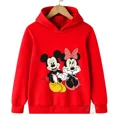 thumbnail image 3 of Ropa para niños, sudadera con capucha de Minnie para niñas, ropa para niños, sudadera con capucha con estampado de Mickey Mouse y el pato Donald, jersey de moda para exteriores para niños, 3 of 5