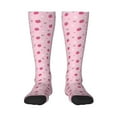 thumbnail image 2 of Picia Women Crew Soft Moisture-wicking Socks Strawberries Pattern Design Cotton Socks, One Size fit All, 2 of 9