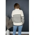 thumbnail image 4 of Shaylee Half-Zip Sweater - Cream, 4 of 5