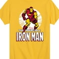 thumbnail image 3 of Marvel Iron Man - The Invincible Iron Man -Toddler And Youth Short Sleeve Graphic T-Shirt, 3 of 5