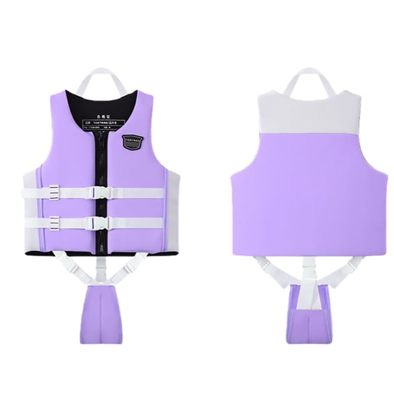 LRen Toddler Life Jacket Learn to Swim Buoyancy Swimming Aid with Adjustable Strap Floating Swim Vest for Boating, Swimming, Watersports for Boys, Girls