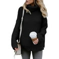 thumbnail image 1 of Jersey de punto de manga larga para mujer, jersey de punto, sudadera de invierno, 1 of 7