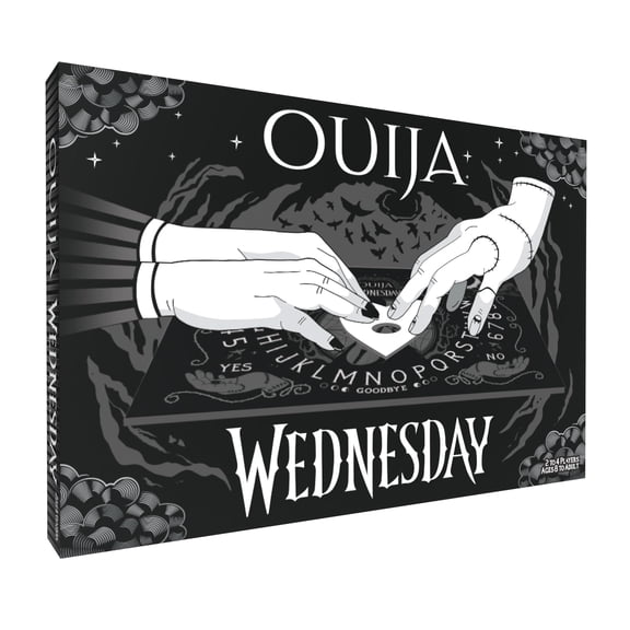 Juego de mesa Ouija USAOPOLY Ouija Wednesday Brilla en la oscuridad