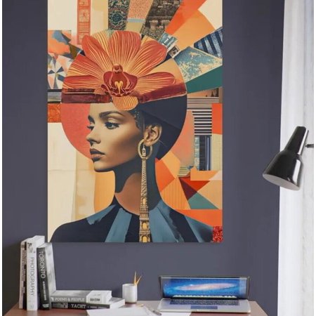 POSTER Collage Fashion Retro Wall Art Poster Moodboard Print Vintage-12x18-UNFRAMED