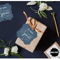 thumbnail image 6 of Inkdotpot Pack Of 50 Let Love Sparkle Wedding Paper Tags DIY Craft Bracket Shape Real Silver Foil Hang Tags, 6 of 7