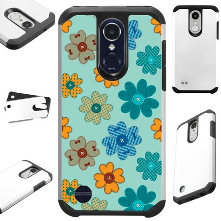 Compatible LG Aristo 3 (2019) | K9s (2019) | Fortune 3 | Zone 5 | Risio 4 Case Hybrid TPU Fusion Phone Cover