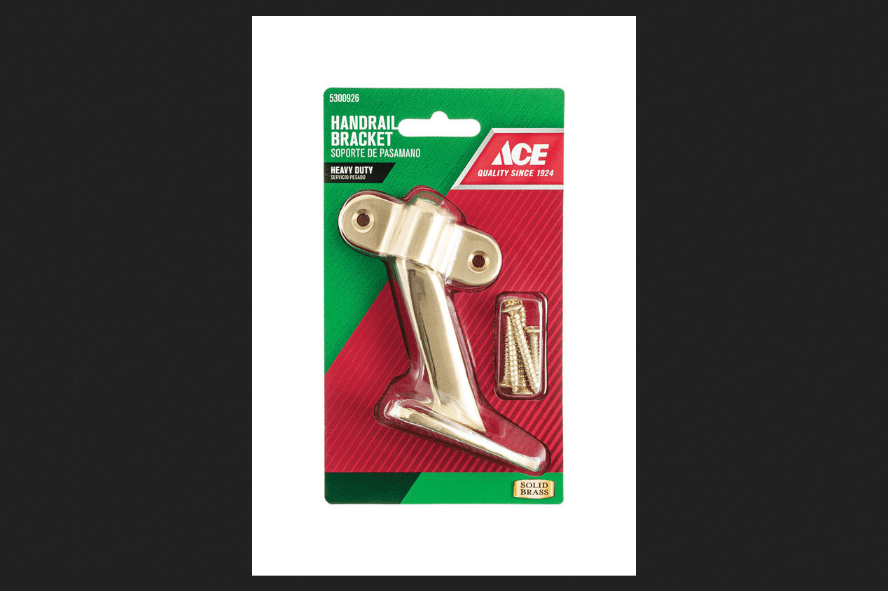Ace Brass Handrail Bracket 31/4 in.