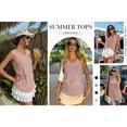 thumbnail image 6 of MOYIKO Tank Tops for Women Eyelet V Neck Trendy Sleeveless Tops Dressy Casual Flowy Summer Shirts Loose Fit, 6 of 7
