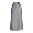 thumbnail image 3 of Womens Linen Pants Casual Capri Baggy Wide Leg Trousers Palazzo Pants Beach Vacation Outfits, 3 of 6