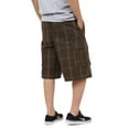 thumbnail image 3 of Ma Croix Mens PLAID SHORTS Cargo Pants Casual Comfort Fit S-5XL, 3 of 3