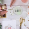 thumbnail image 6 of 3drose, Text of Super Mom,super Wife,super Tired, Circle Porcelain Ornament, 6 of 7