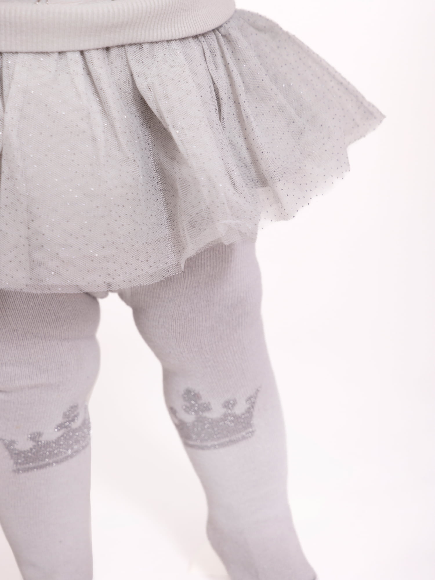 Character Baby Girls Dress Set with Tights and Matching Bow Headband, 3-Piece, Sizes 0/3 Months-24 Months