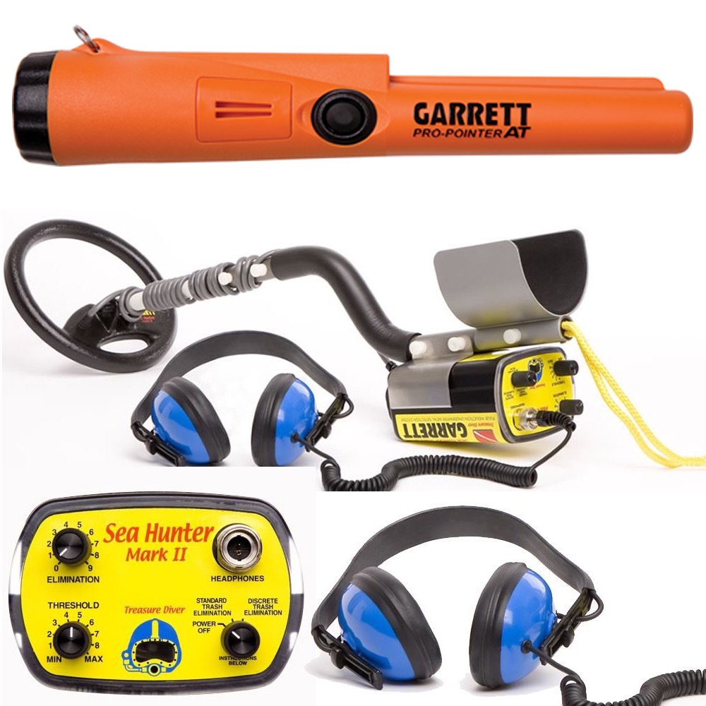 Garrett Sea Hunter Mark II Underwater Metal Detector with AT Pro