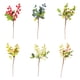 thumbnail image 5 of Monstrate 10 piezas de bayas artificiales que admiten mascotas, seguras y no tóxicas para amigos peludos, flores artificiales Decoración Verde 25cm, 5 of 6