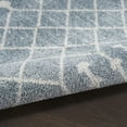 thumbnail image 5 of Nourison Astra Machine Washable Moroccan Blue 2'2" x 10' Area Rug (2x10), 5 of 9