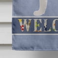 thumbnail image 4 of Alaskan Malamute Welcome Flag Canvas House Size, 4 of 4
