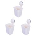 thumbnail image 4 of 3 Pcs Toothpaste Dispenser Hanger Child 17*11Cm White, 4 of 8