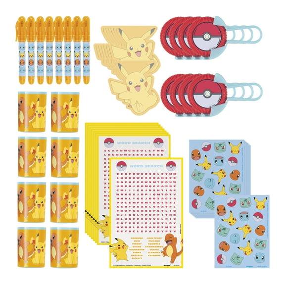 Pokémon Assorted Favor Pack, 48pc