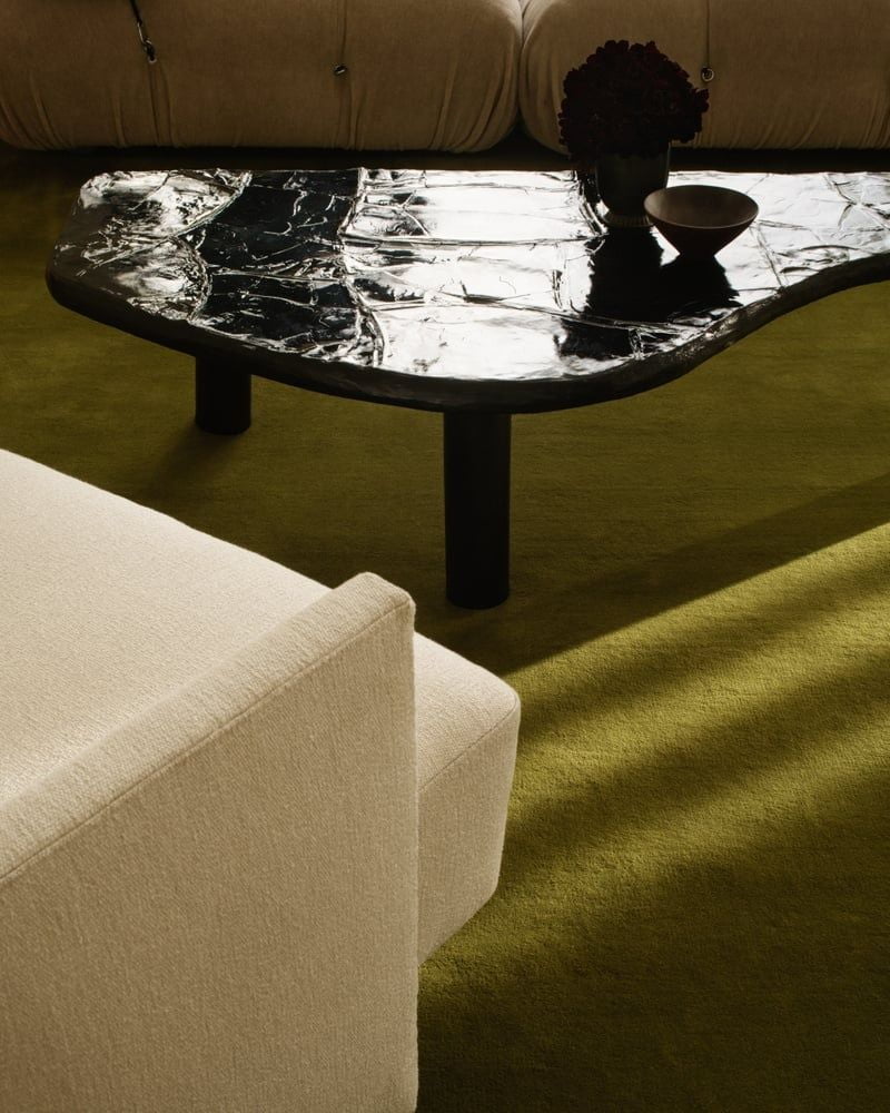 Homee Hand Tufted Woollen Rugs Plush Grand Milano Green Color Rug Available In All Sizes 5x8 ft 6x9 ft 8x10 ft