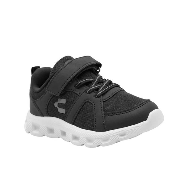 Tenis Running Para Niño Charly® Super Comodos Ligeros Negros negro 20