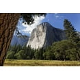 thumbnail image 2 of Flaherty, Dennis 18x13 Gold Ornate Wood Framed with Double Matting Museum Art Print Titled - California, Yosemite View of El Capitan landmark, 2 of 4