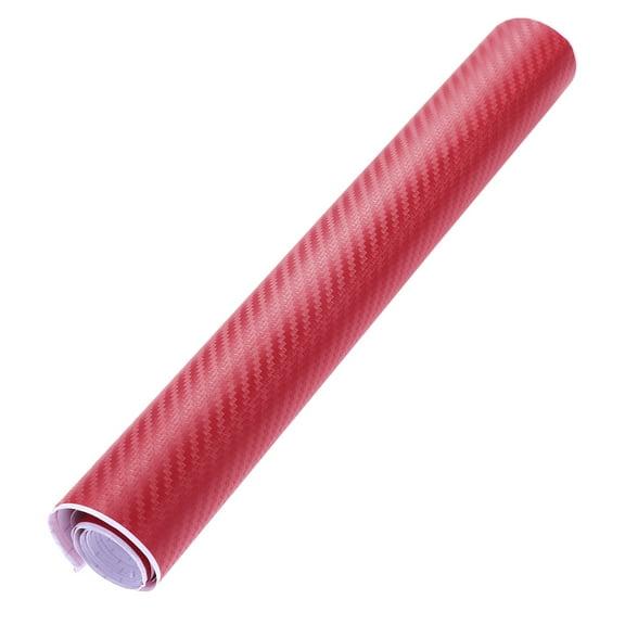 SWETRACE Carbon Fiber Wrap Roll Red 1Set 50x11.8 In