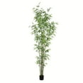 thumbnail image 1 of Vickerman 8' Potted Mini Bamboo Tree 2053 Leaves - TB190480, 1 of 1