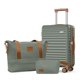 thumbnail image 1 of Set de equipaje SHOWKOO Carry On Carry On, ligero, 3 piezas, verde, 1 of 8