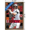 thumbnail image 3 of NFL Tampa Bay Buccaneers - Tom Brady 20 Wall Poster, 14.725" x 22.375", Framed, 3 of 3