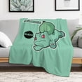 thumbnail image 7 of Pokemon Bulbasaur Throw Blanket Cute Flannel for Boys Girls Men Women, 7 of 7