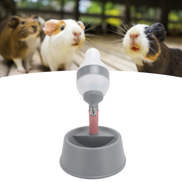 NACOCO Dispensador De Agua Automático Para Mascotas 2 En 1, Altura Ajustable, Boquilla De Acero, Base Ancha Y Estable Para Perros Y Gatos